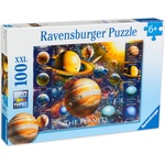 Ravensburger Пъзел Ravensburger от 100 XXL части - Планети (10853) - baby