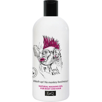 LaQ Душ гел за коса и тяло LaQ Music Purifies Monkey (838920)