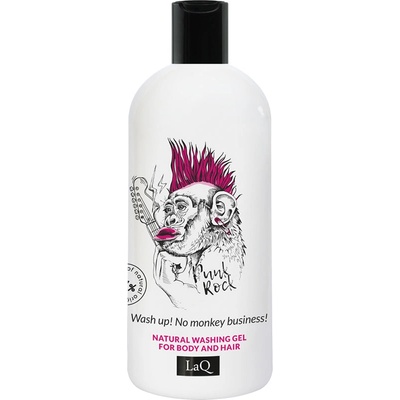 LaQ Душ гел за коса и тяло LaQ Music Purifies Monkey (838920)