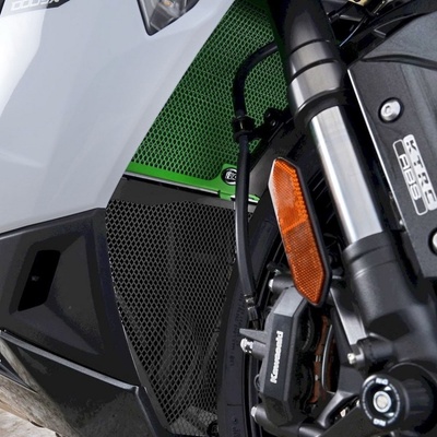 Ochranná mřížka výfukových svodů, Kawasaki Z1000SX 2020, zelená