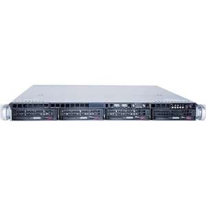 Hanwha Vision Hanwha 1U-4BAY-SERVER-24TB-RAW Сървър за видеозапис (1U-4BAY-SERVER-24TB-RAW)