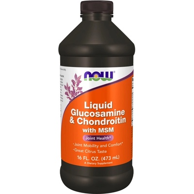 NOW Liquid Glucosamine & Chondroitin with MSM 473 ml