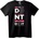 NOONEBRAND Тениска 2021 Не чакай, направи го - 7XL, Black