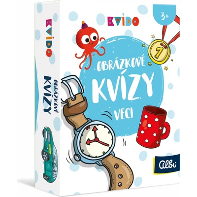 Albi Obrázkové kvízy Veci Kvído