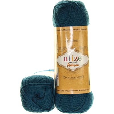 Alize Superwash Artisan 666 petrolejová