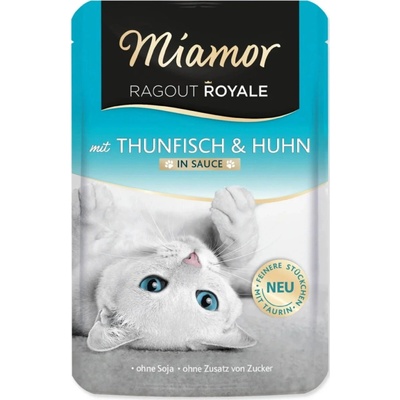 Miamor Ragout tuniak & kura v želé 100 g