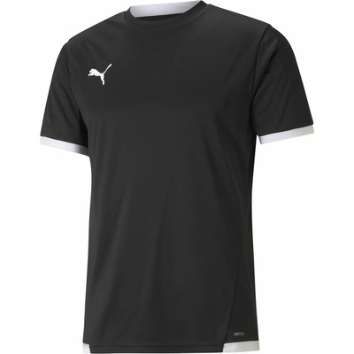 Puma pánske futbalové tričko TEAM LIGA JERSEY biela čierna