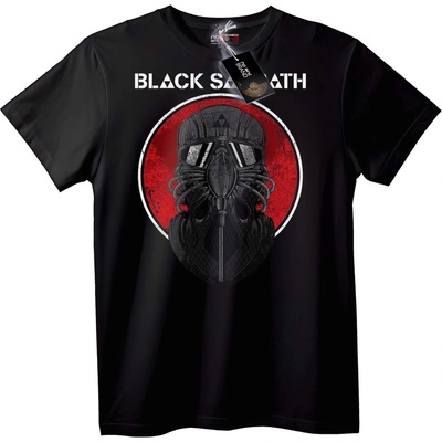 NOONEBRAND Тениска с газова маска Black Death - L, White