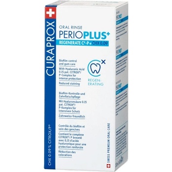 Curaprox ústna voda Perio Plus+ Regenerate 0.09 CHX 200 ml