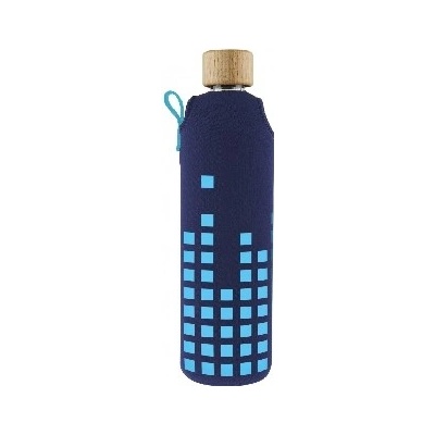 Drink it Sklenená s neoprénovým obalom Dešťovka 350ml