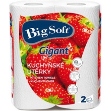 Big Soft Gigant 2 vrstvy 2x 80 útržků 2 role