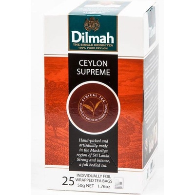 Dilmah Čaj černý Gourmet Ceylon Supreme 50 g