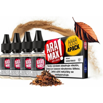 Aramax Sahara Tobacco 4 x 10 ml 12 mg