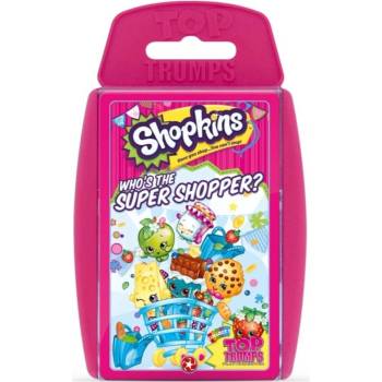 Image 1 of Top Trumps Игра с карти Top Trumps - Shopkins Super Shopper (WM02301)