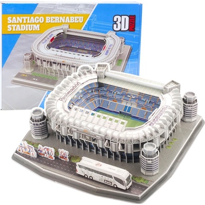 mamido 3D Santiago Bernabeu Real Madrid Futbalový štadión 101 ks