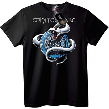 NOONEBRAND Тениска Рок Група Whitesnake - XS, Black
