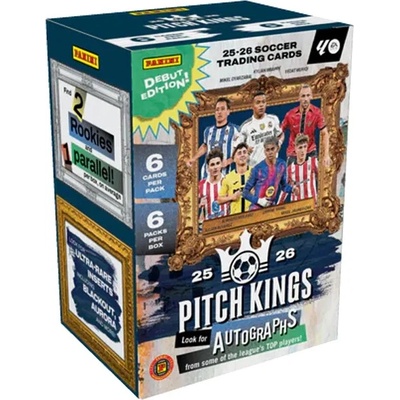 Panini LaLiga 2025/2026 Pitch Kings Debut Edition Internat. Blaster box