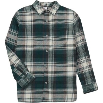 GAP Flannel chlapecká košile tmavě zelená – Zboží Dáma