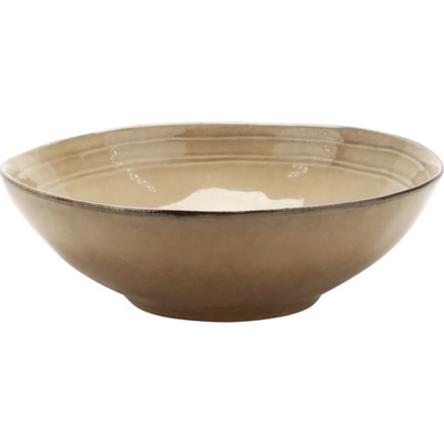 Clay Keramická mísa Corn 24,5x8 cm béžová TM-22ST0704085