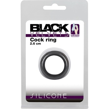 You2Toys Black Velvet Cock Ring