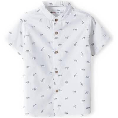 Minoti Риза бяло, размер 98-104