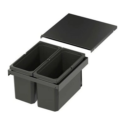 VS Envi Flex XS-256 systém na třídění odpadu KB, 2 × 12 litrů, lava