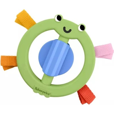 Mattel Fisher-Price: Забавна дъвкалка с животни - жаба (JKW55)