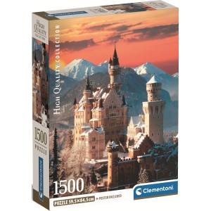 Clementoni Пъзел Clementoni от 1500 части - Нойшванщайн (31716)