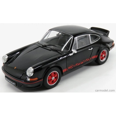 Welly Porsche 911 Carrera Rs 2.7 Coupe 1973 čierna červená 1:18