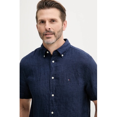 Tommy Hilfiger Ленена риза Tommy Hilfiger (MW0MW35207)