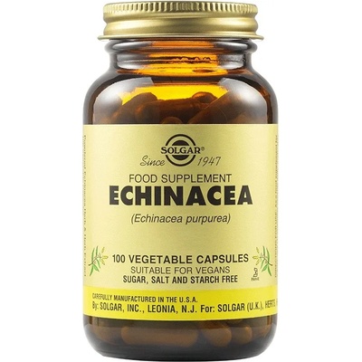 Solgar Echinacea, 100 растителни капсули, Solgar