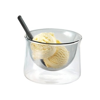 PHILIPPI Купичка за сладолед с лъжица gelato - цвят сив (ph-113017)
