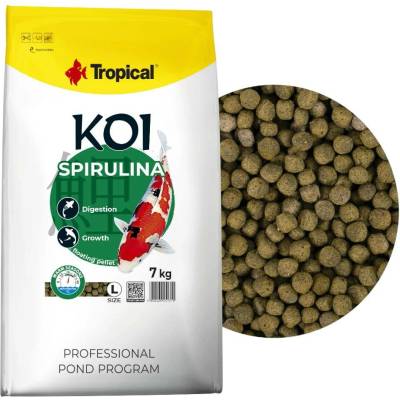 Tropical Koi Spirulina Pellet L 7 kg