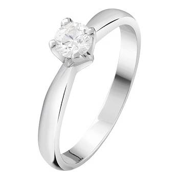 Bliss Диамантен пръстен от бяло злато Bliss 20102448 (20102448)
