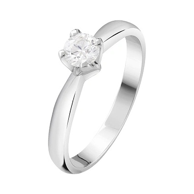 Bliss Диамантен пръстен от бяло злато Bliss 20102448 (20102448)