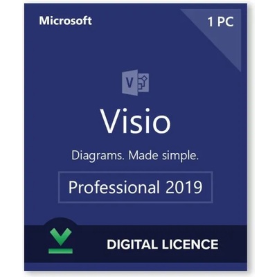 Microsoft Visio Professional 2019 ENG D87-07432