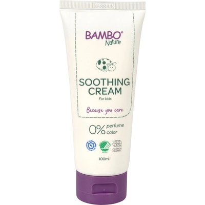 BAMBO Nature Upokojujúci krém na detskú pokožku 100 ml