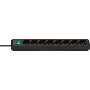 brennenstuhl РАЗКЛОНИТЕЛ 8 ГНЕЗДА 3М ЧЕРЕН eco-line (4007123114429)