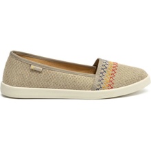 Oldcom Dámske espadrilky FLAX béžová modrá žltá červená
