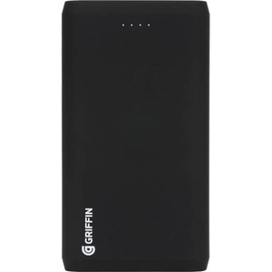 Griffin Външна батерия с USB и USB-C изходи за зареждане на мобилни устройства - Griffin Reserve Power Bank 20100 mAh (черен) (GC43997)