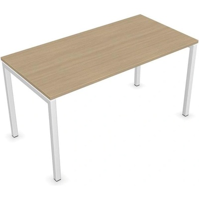 Narbutas Бюро Narbutas Nova U, 1400 x 700 x 740 mm, меламин избелен д (PDNA142-D1E-2U)