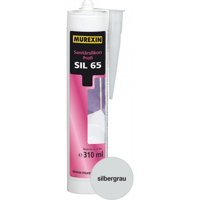 Murexin SIL 65 Silikon sanitární 310 g silbergrau