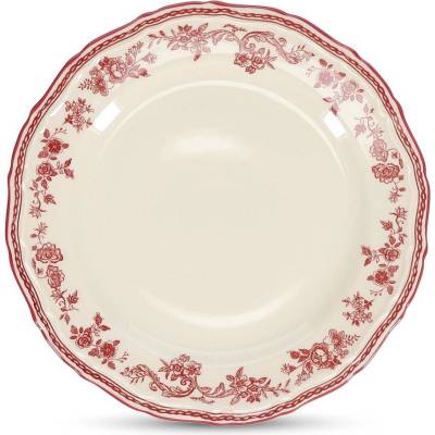 S|P Collection Бордо/в цвят слонова кост десертна порцеланова чиния ø 21, 5 cm Cyril - S|P Collection (803370)