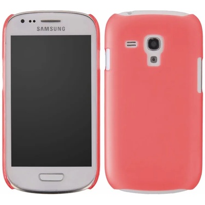 Samsung Твърд силиконов гръб за Samsung Galaxy S7562 Duos (PVCSGS7562duosPink)