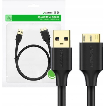 Ugreen US130 USB 3.0 - micro USB 3.0, 2m, černý