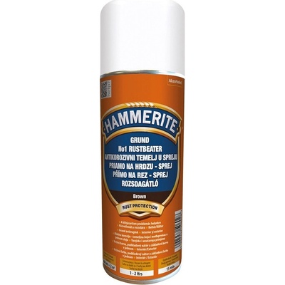 Hammerite No.1 Rust Beater základný antikorózny sprej hnedý 400ml
