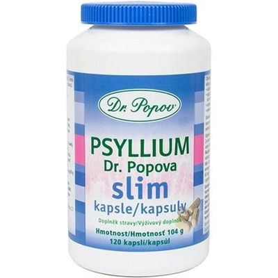 Dr.Popov Psyllium Slim 120 kapsúl