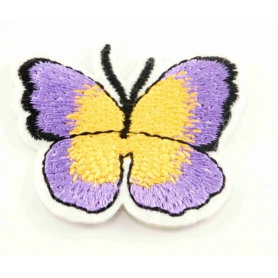 Nažehľovacia záplata - Motýlik - rozmer 4 cm x 3,5 cm