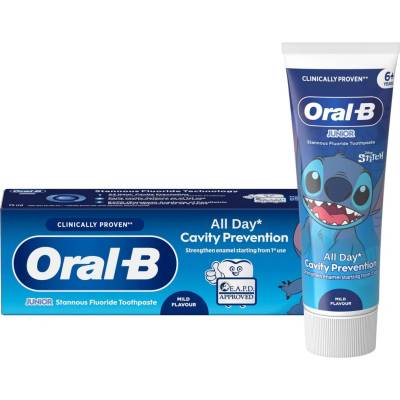 Oral-B Pro Junior 6-12 rokov pre deti jemná príchuť 75 ml