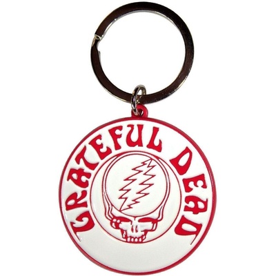 Grateful Dead Steal Your Face Mono Red Ключодържател (GRATEKEY14)